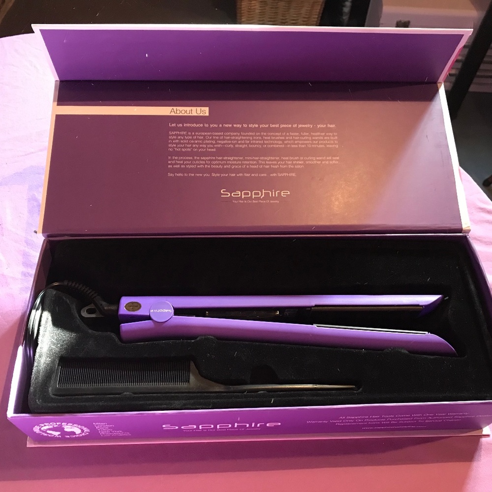 Sapphire Hair Straightener